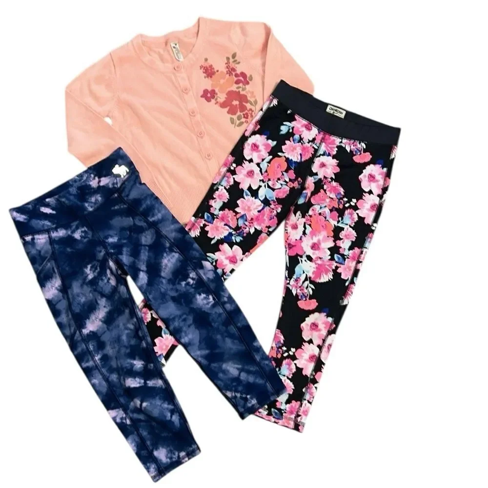 Girls Leggings Bundle Oshkosh,Cherokee,Abercrombie and Fitch(Size 7/8)